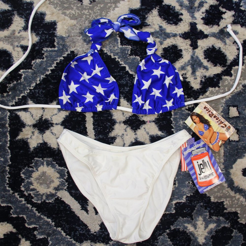 made in the USA bikini set
